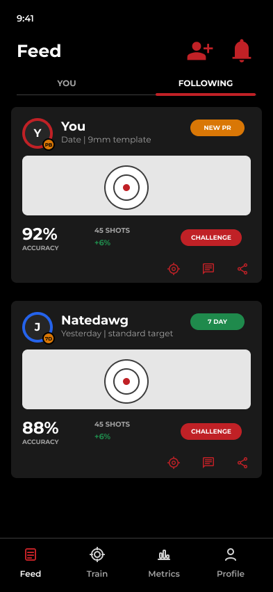 Following wireframe